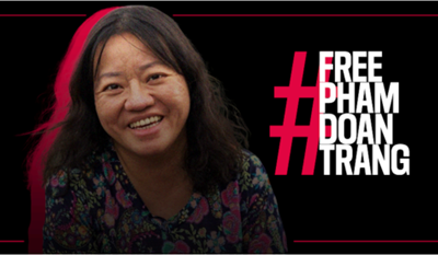 Vietnam: International coalition of human rights groups calls for Pham Doan Trang’s release on the 5th anniversary of her arrest
