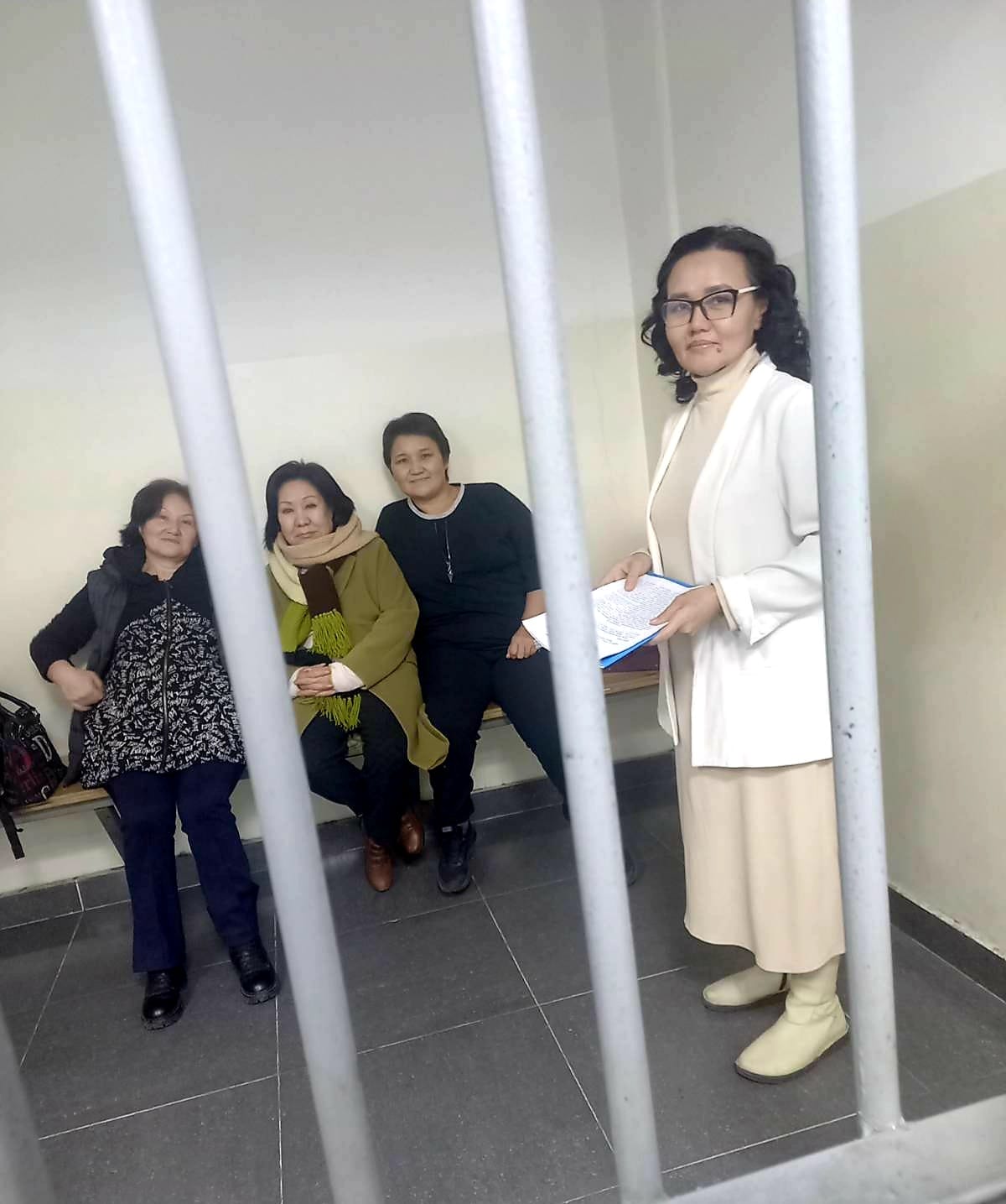 Kempir-Abad Protesters